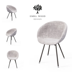 Krzesło KR-501 Ruby Kolory Tkanina Loris 09 Design Italia 2025-2030